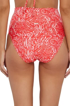 Plus Size|High-Waist<Sunsets Majorca Hannah High Waist Bottom