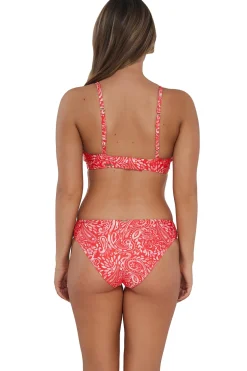 Plus Size|Underwire<Sunsets Majorca Kauai Keyhole Top