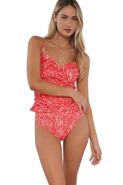 Wire-Free|Tankinis<Sunsets Majorca Simone Tankini Top
