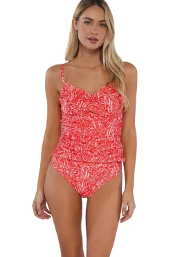 Wire-Free|Tankinis<Sunsets Majorca Simone Tankini Top