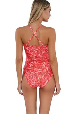 Wire-Free|Tankinis<Sunsets Majorca Simone Tankini Top
