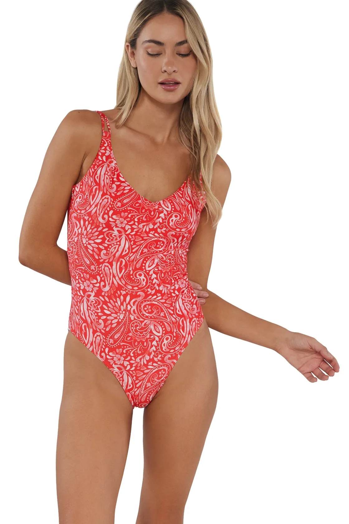 Classic<Sunsets Majorca Veronica One Piece