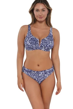 Plus Size|Bikini Bottoms<Sunsets Marina Unforgettable Bottom