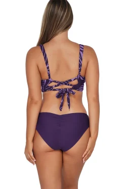 Low-Rise|Bikini Bottoms<Sunsets Mystic Palms Alana Reversible Hipster Bottom