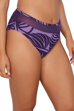 Plus Size|High-Waist<Sunsets Mystic Palms Annie High Waist Bottom