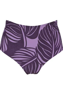 Plus Size|High-Waist<Sunsets Mystic Palms Capri High Waist Bottom