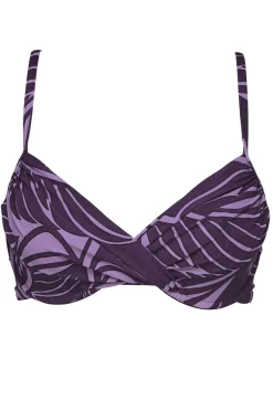 Plus Size|Underwire<Sunsets Mystic Palms Crossroads Underwire Top