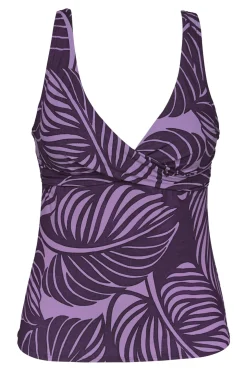 Plus Size|Underwire<Sunsets Mystic Palms Elsie Tankini Top