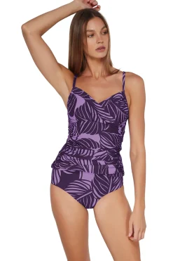 Wire-Free|Tankinis<Sunsets Mystic Palms Simone Tankini Top