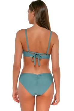 Low-Rise|Bikini Bottoms<Sunsets Ocean Alana Reversible Hipster Bottom