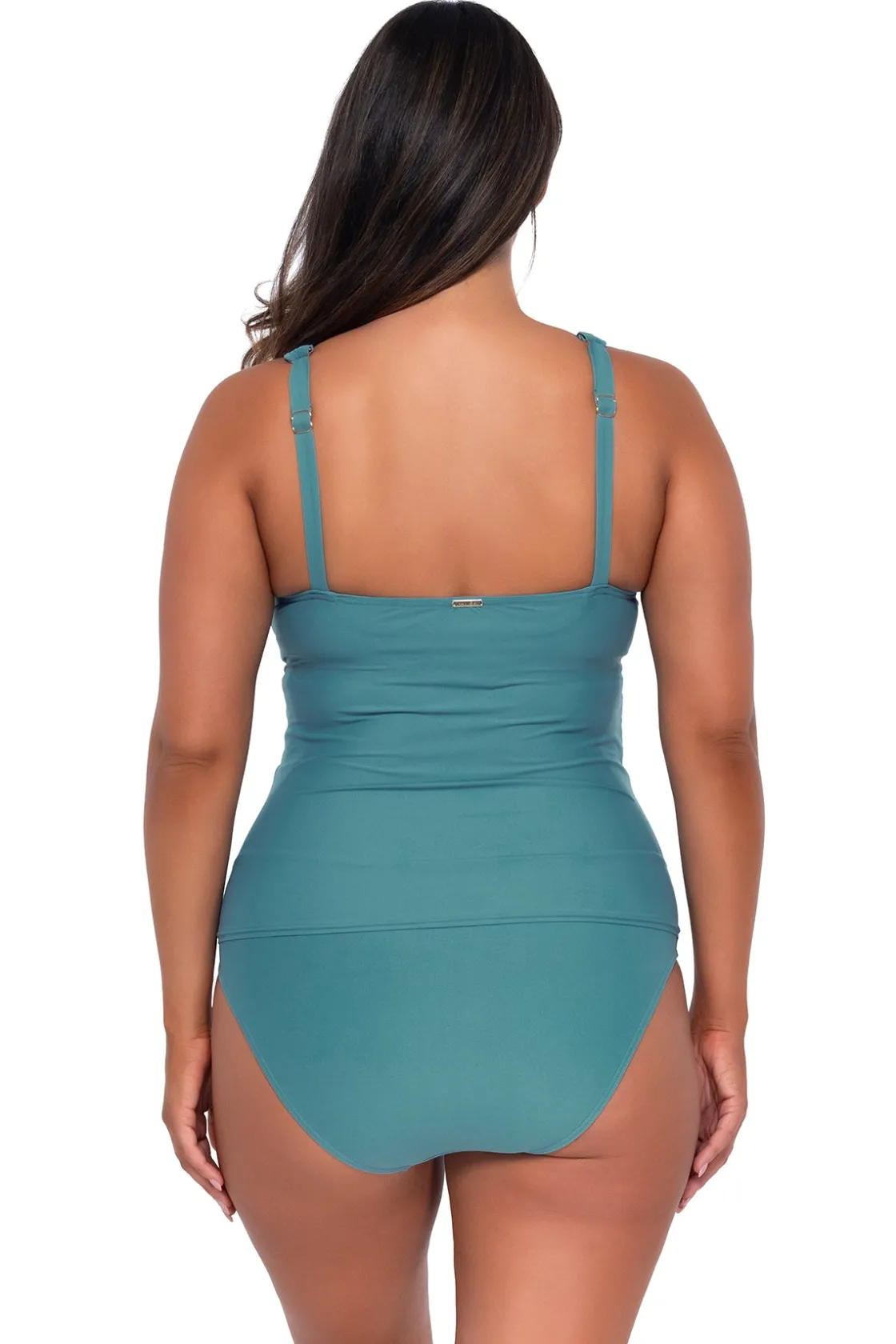 Plus Size|Bra-Sized<Sunsets Ocean Elsie Tankini Top