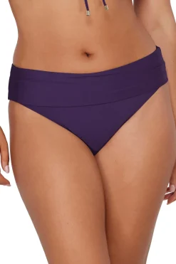 High-Waist|Bikini Bottoms<Sunsets Paradise Plum Hannah High Waist Bottom