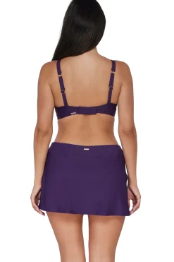 Plus Size|Underwire<Sunsets Paradise Plum Kauai Keyhole Top
