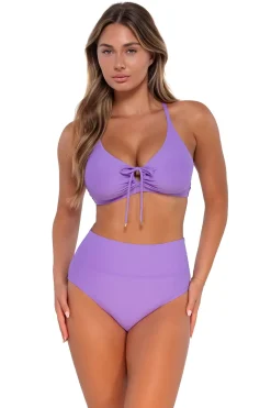 High-Waist<Sunsets Passion Flower Hannah High Waist Bottom