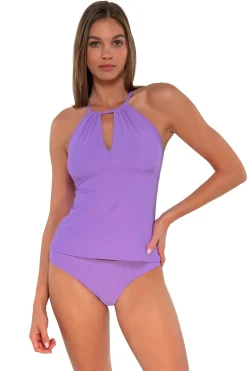 Tankinis<Sunsets Passion Flower Mia Tankini Top