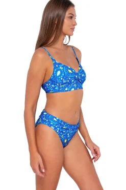 Wire-Free<Sunsets Pineapple Grove Lyla Bralette Top