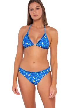 Wire-Free|Bikini Tops<Sunsets Pineapple Grove Laney Triangle Top