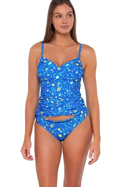 Wire-Free|Tankinis<Sunsets Pineapple Grove Simone Tankini Top