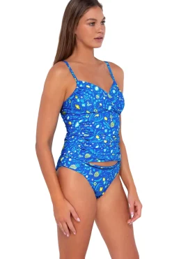 Wire-Free|Tankinis<Sunsets Pineapple Grove Simone Tankini Top