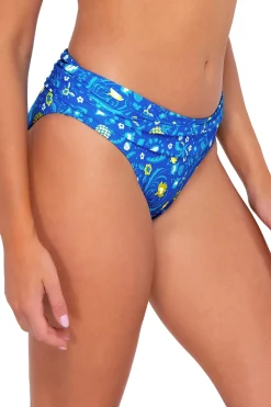 Plus Size|Bikini Bottoms<Sunsets Pineapple Grove Unforgettable Bottom