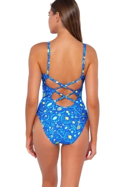 Classic<Sunsets Pineapple Grove Veronica One Piece