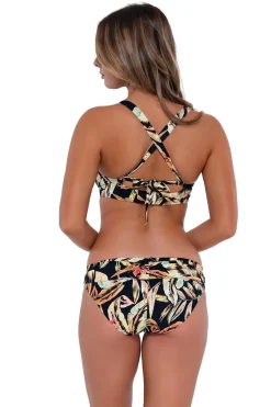 Plus Size|Underwire<Sunsets Retro Retreat Vienna V-Wire Top