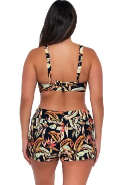 Plus Size|Underwire<Sunsets Retro Retreat Vienna V-Wire Top