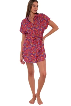 Cover-Ups<Sunsets Rue Paisley Lucia Dress