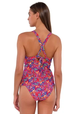 Wire-Free|Tankinis<Sunsets Rue Paisley Mia Tankini Top