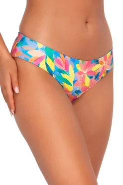 Low-Rise|Bikini Bottoms<Sunsets Shoreline Petals Alana Reversible Hipster Bottom