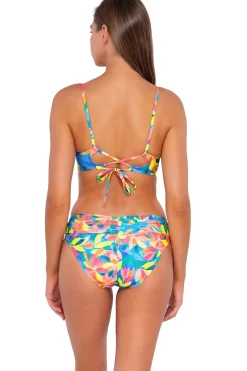 Wire-Free<Sunsets Shoreline Petals Lyla Bralette Top