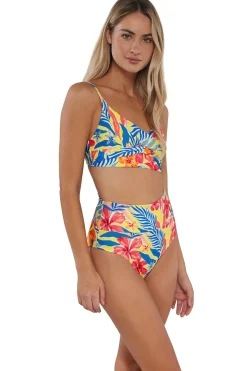 Plus Size|High-Waist<Sunsets Suncatcher Hannah High Waist Bottom