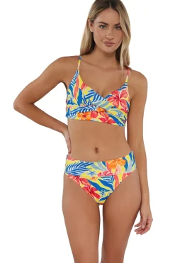 Plus Size|High-Waist<Sunsets Suncatcher Hannah High Waist Bottom
