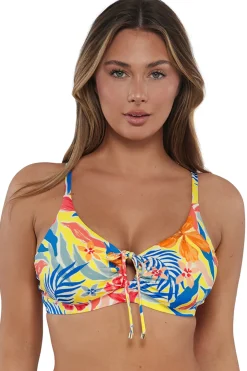 Plus Size|Underwire<Sunsets Suncatcher Kauai Keyhole Top