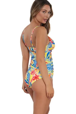 Plus Size|Underwire<Sunsets Suncatcher Serena Tankini Top