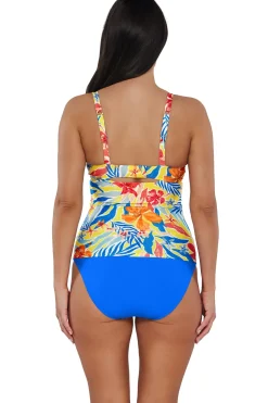Plus Size|Underwire<Sunsets Suncatcher Serena Tankini Top
