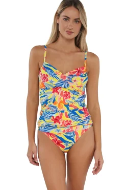 Wire-Free|Tankinis<Sunsets Suncatcher Simone Tankini Top