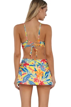 Plus Size<Sunsets Suncatcher Sporty Swim Skirt