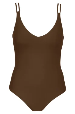 Classic<Sunsets Tiki Brown Veronica One Piece