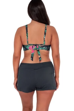 Plus Size|Underwire<Sunsets Twilight Blooms Vienna V-Wire Top