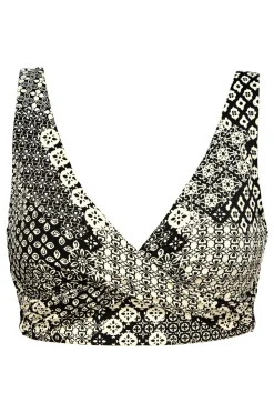 Plus Size|Underwire<Sunsets Venice Seagrass Texture Elsie Top