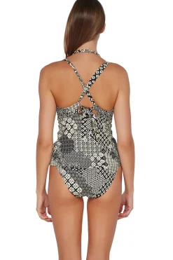 Wire-Free|Tankinis<Sunsets Venice Seagrass Texture Mia Tankini Top