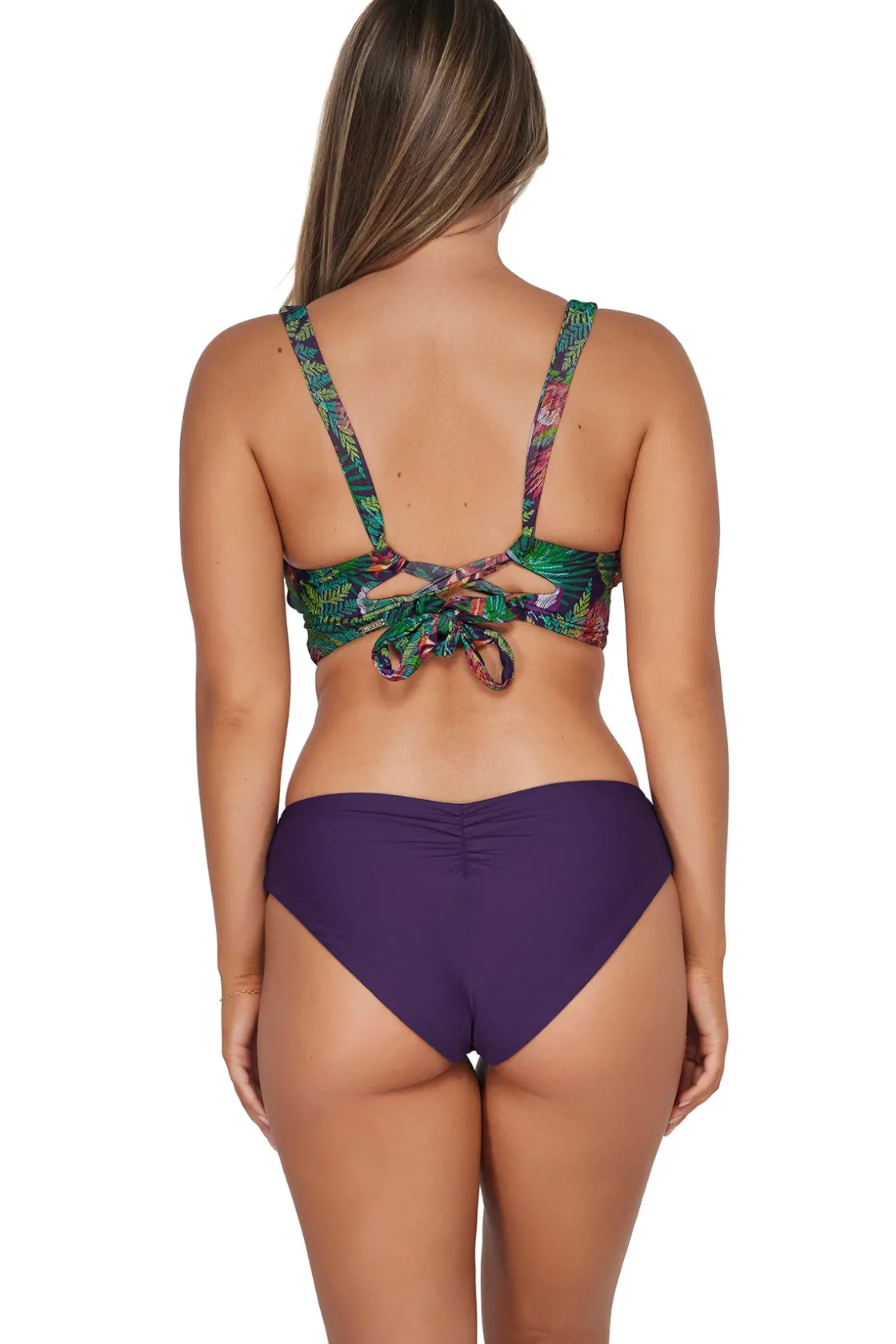 Low-Rise|Bikini Bottoms<Sunsets Welcome To Rio Alana Reversible Hipster Bottom