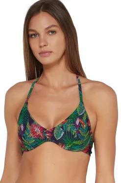 Underwire|Bikini Tops<Sunsets Welcome To Rio Brooke U-Wire Top