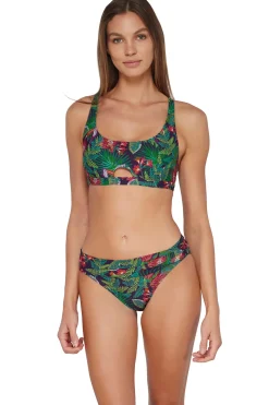 Wire-Free|Bikini Tops<Sunsets Welcome To Rio Brandi Bralette Top