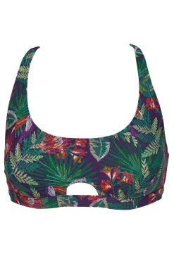 Wire-Free|Bikini Tops<Sunsets Welcome To Rio Brandi Bralette Top