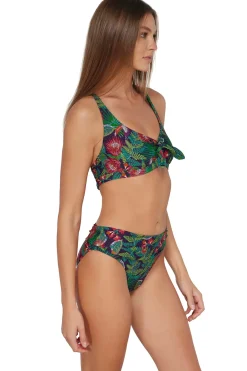 Wire-Free|Bikini Tops<Sunsets Welcome To Rio Brandi Bralette Top