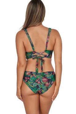 Plus Size|Underwire<Sunsets Welcome To Rio Elsie Top