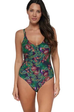 Classic<Sunsets Welcome To Rio Veronica One Piece
