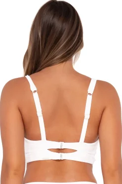 Plus Size|Bra-Sized<Sunsets White Lily Danica Top